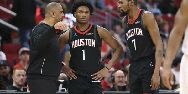 开云体育首页-火箭又惨败！球迷心凉半截：杜兰特累死，年轻人装死？