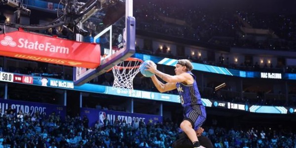 开云体育首页-扣篮大赛第一扣将？麦克朗满分三连冠独孤求败